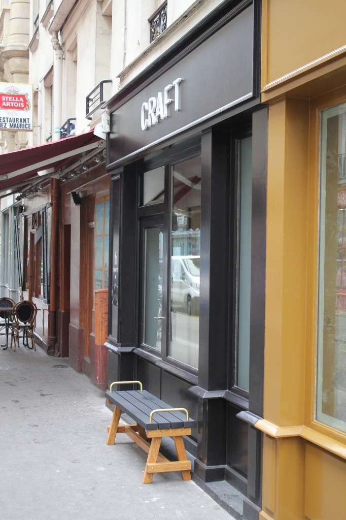 café CRAFT rue des Vinaigriers