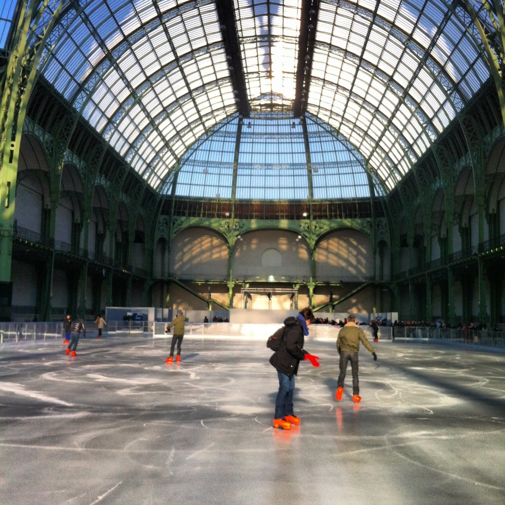 patinoire éphémère Grand Palais