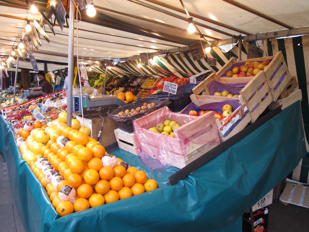 fruits marché parisien