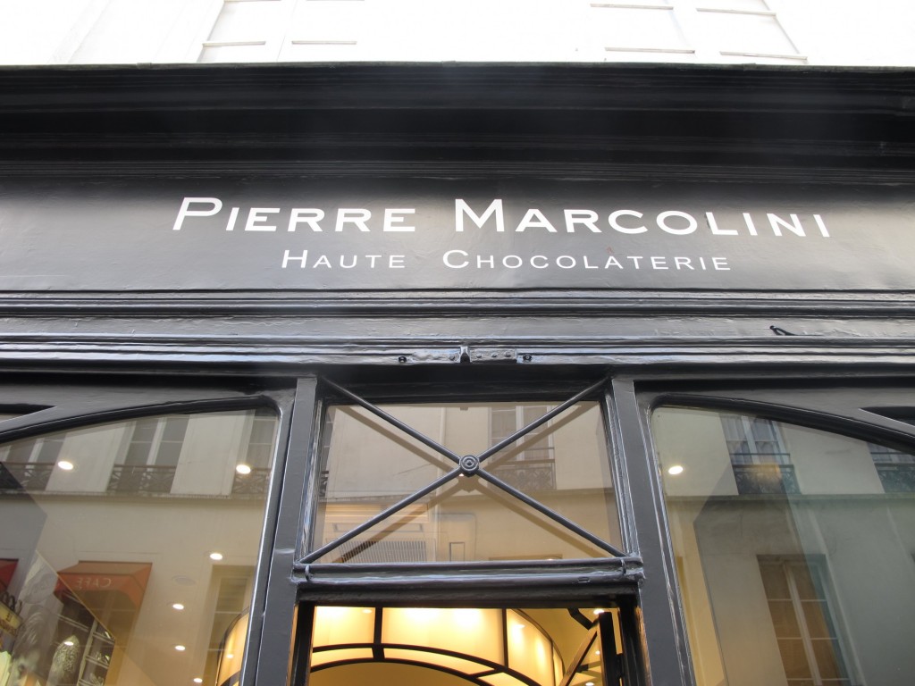 enseigne Marcolini rue du Bac