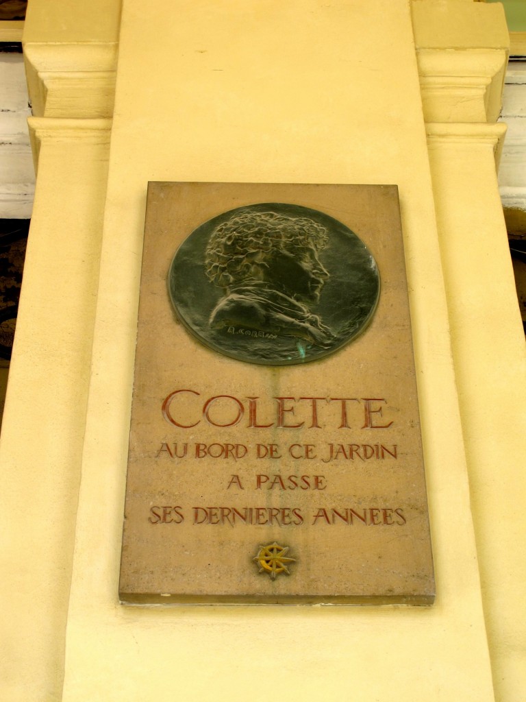 plaque Colette