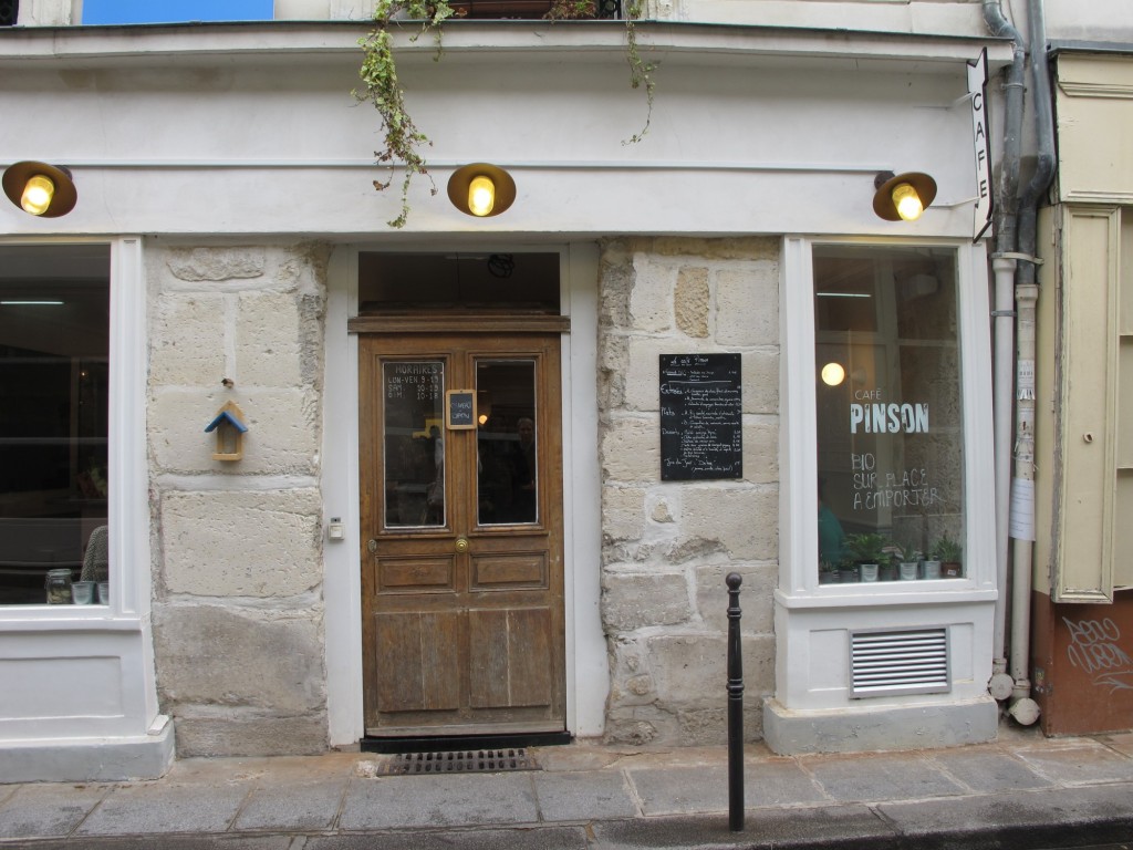 façade café Pinson