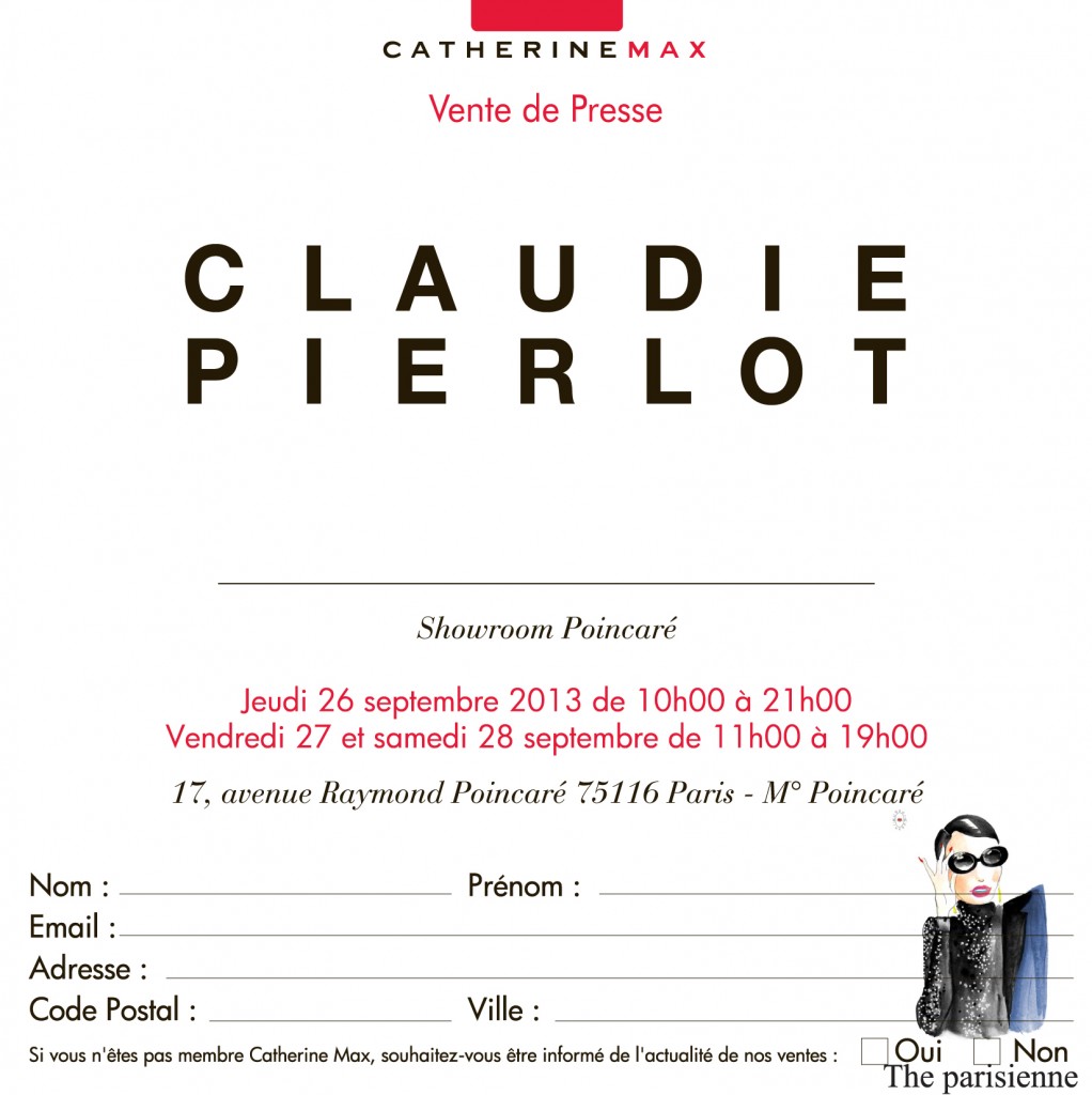 invitation vente privée