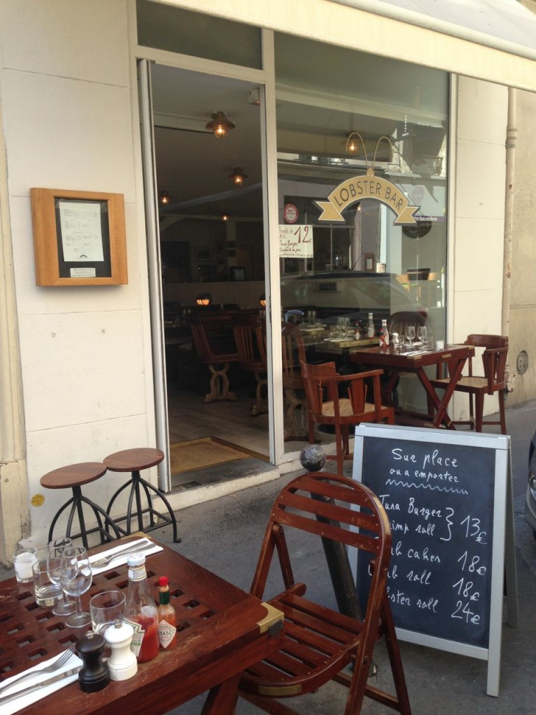 Lobster bar rue Coquillière