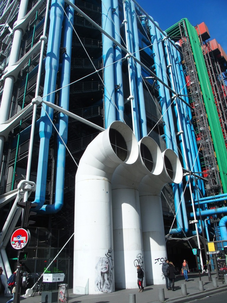 Paris sous le soleil - Beaubourg