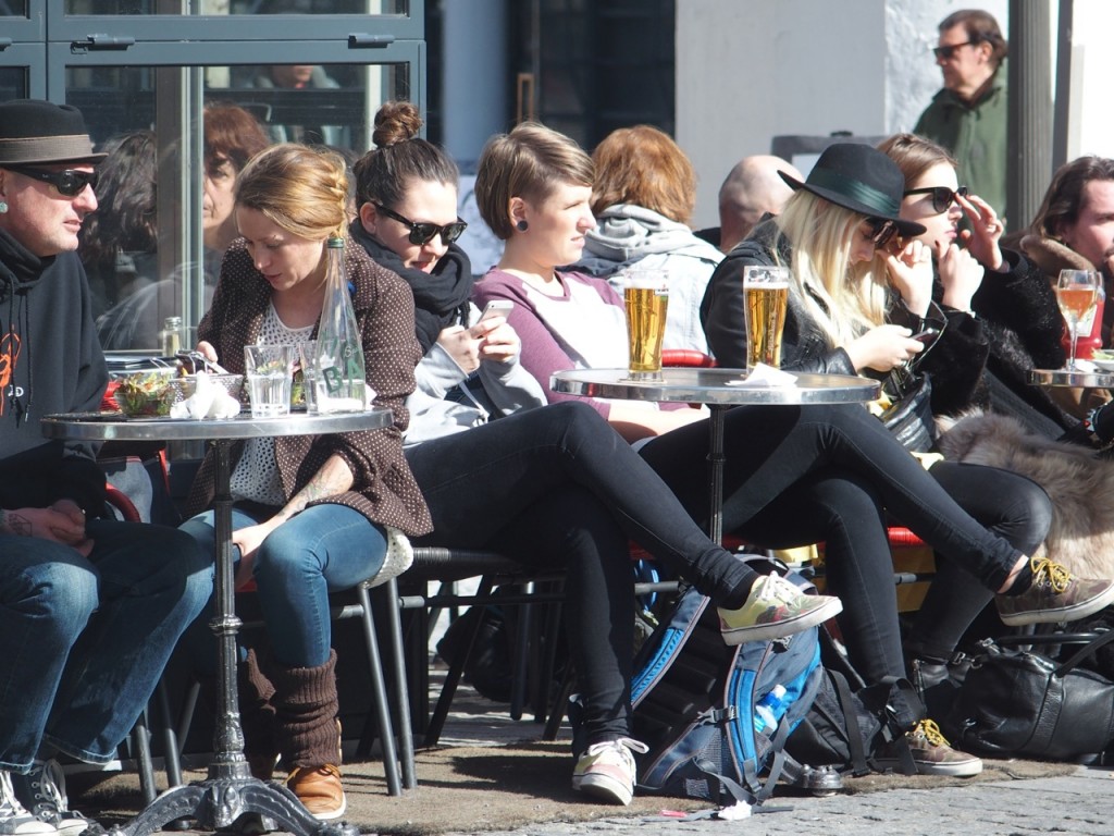 Terrasse ensoleillée