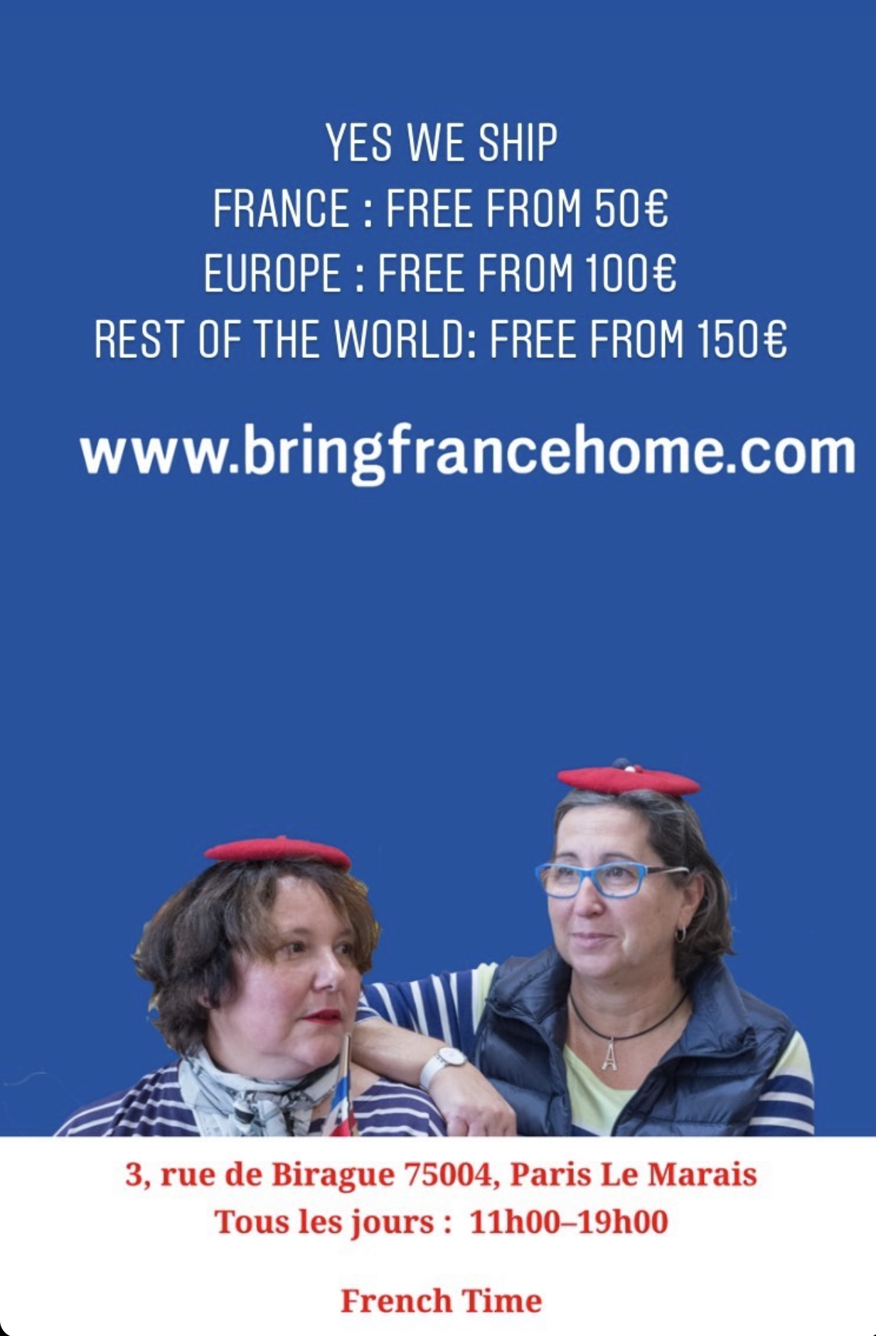 Bring France Home - l'équipe de choc