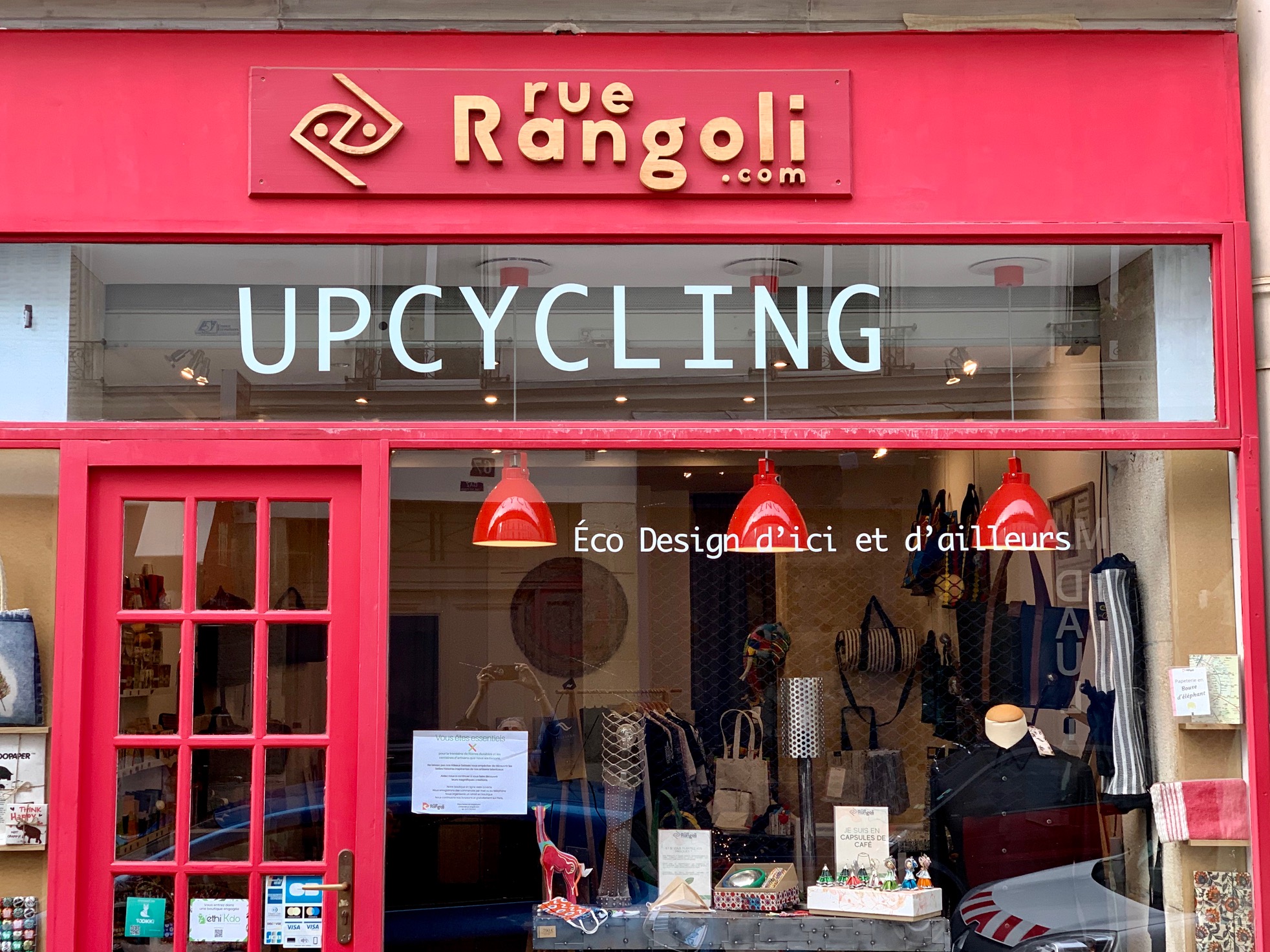 Rue Rangoli - upcycling