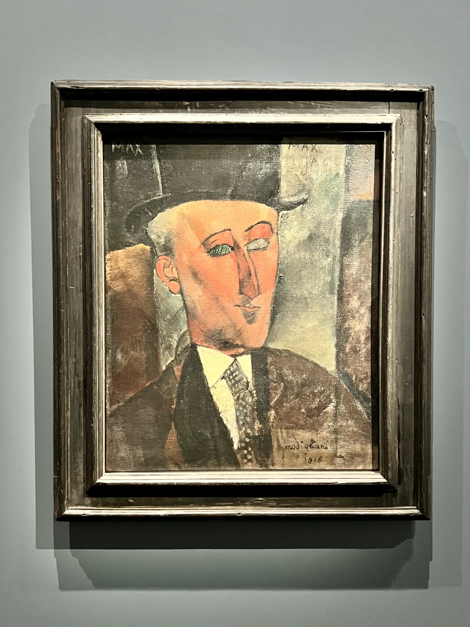 Max Jacob par Amedeo Modigliani